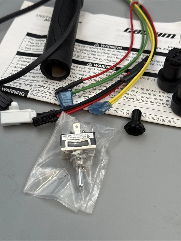 Can-Am Outlander Heizgriffe heated hand grip kit 715000322 Original XX23456 - Bild 4 von 4