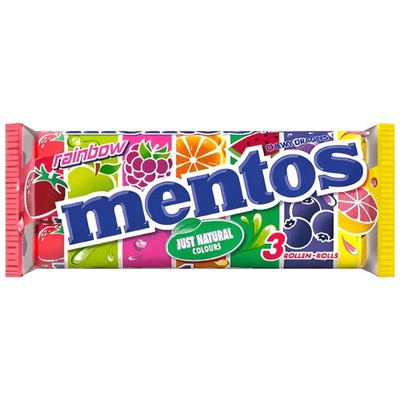 Mentos Rainbow Rollen (25 x 3 x 37,5g)