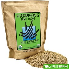 Organic Bird Food Pellets Small to Medium Birds Nutrient Dense Non-GMO Treats US