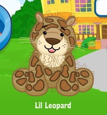 Webkinz Lil Leopard Virtual Adoption Code Only Messaged Webkinz Lil Leopard Code