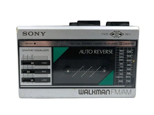 Vintage Sony WM-F18/F28 Walkman AM/FM Radio Stereo Cassette Player Parts/Repair