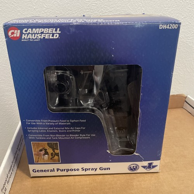 #ad #ad 🛠️ Campbell Hausfeld DH4200 General Purpose Spray Gun – Brand New in Box $36.00