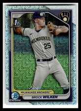 2024 Bowman #BCP-86 Brock Wilken Chrome Prospects Mojo Refractors