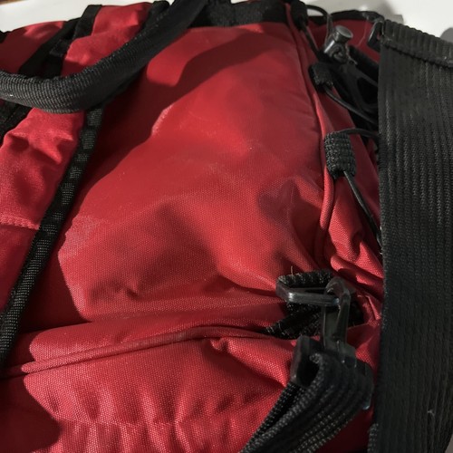 Technics Record Bag, Backpack, Vintage, Red & Black, DMC World, 50, Rare Unusual - Picture 4 of 9