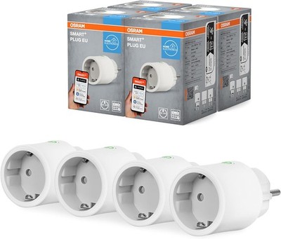 4x OSRAM SMART+ Smart Matter WiFi-Steckdose 2300 W