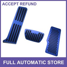 3pcs Aluminum Brake Gas Accelerator Rest Pedal Cover Pads For Toyota Camry 18-22 3pcs Aluminum Brake Gas Accelerator Rest Pedal Cover Pads For Toyota Camry 18-22