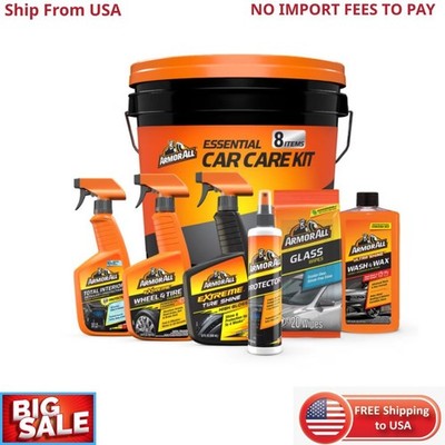 Armor All Car Cleaning Kit, 8-Piece Set New
