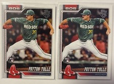 2026 Topps Series 1 #15 Payton Tolle Rookie Card  RC (2) Lot 