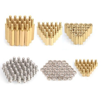 160 PCS M2.5 Hex Brass Spacer Standoff Nuts Screws Raspberry Pi Install Tool