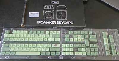 Epomaker Keycaps Matcha Tea Green  für  mechanische Tastaturen