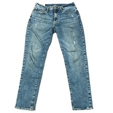Ambercrombie  Fitch Women  s Blue Denim Jeans Authentic Skinny Stretch Size32x30