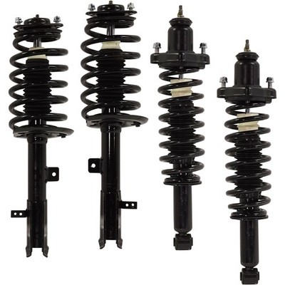 Loaded Struts For 2011-2017 Jeep Patriot Front and Rear Left and Right Side FWD