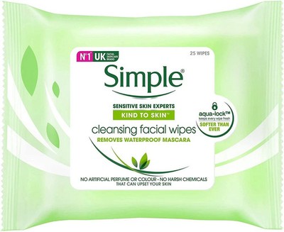 Simple Kind to Skin Cleansing Gesichtstücher 6 x 25 Tücher