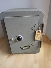 Bellevue Combination Safe Small Vintage Very Nice With Tags & COMBO 10107 MODEL