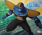 Mark KidWok Britten signed Dragon Ball Z Burter 8X10 JSA COA VOICE ACTOR