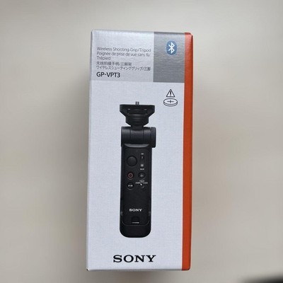SONY GP-VPT3 Black Wireless Shooting Grip Tripod with Detachable Remote