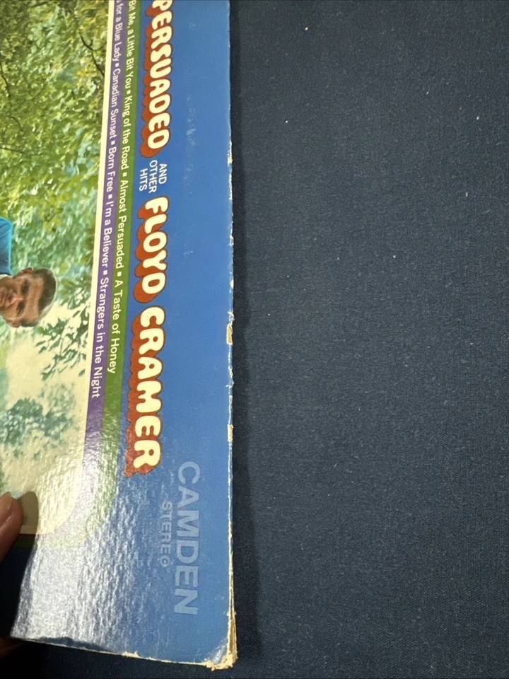 Floyd Cramer Almost Persuaded & Other Hits Vinyl Record LP 1971 RCA CAS-2508 Foto 4 de 4