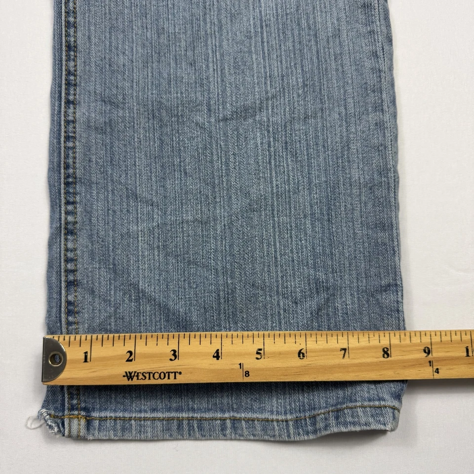 Nat Nast Jeans Straight Leg Medium Wash Denim Cotton Spandex Blue Men's 38x32 - Image 2 of 4