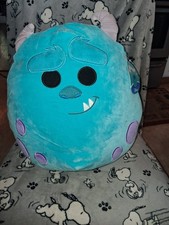 NWT Large Squishmallows 15" Sully Disney Pixar Monsters Inc Plush