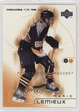 2001-02 Upper Deck Challenge for the Cup Mario Lemieux #68 HOF 0i6