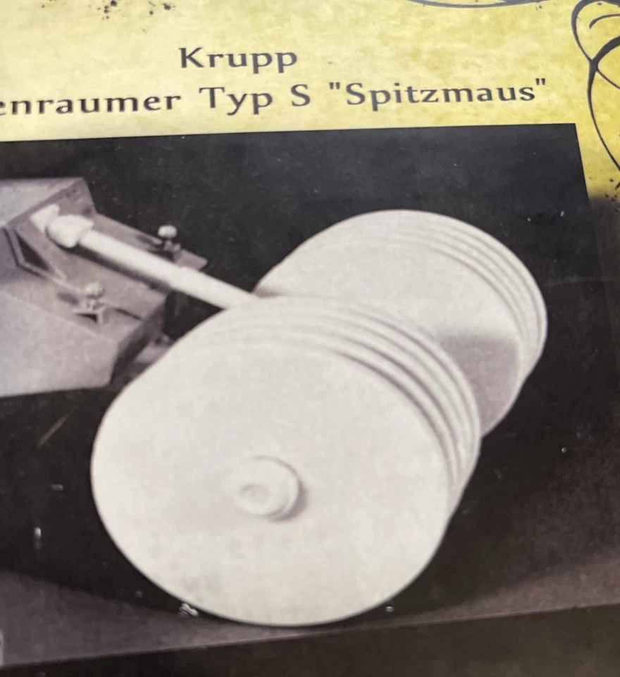 Blitz Workshop Krupp Minenraumer Typ S Spitzmaus Resin Model Kit Lm03 1/35 - Image 2 of 4