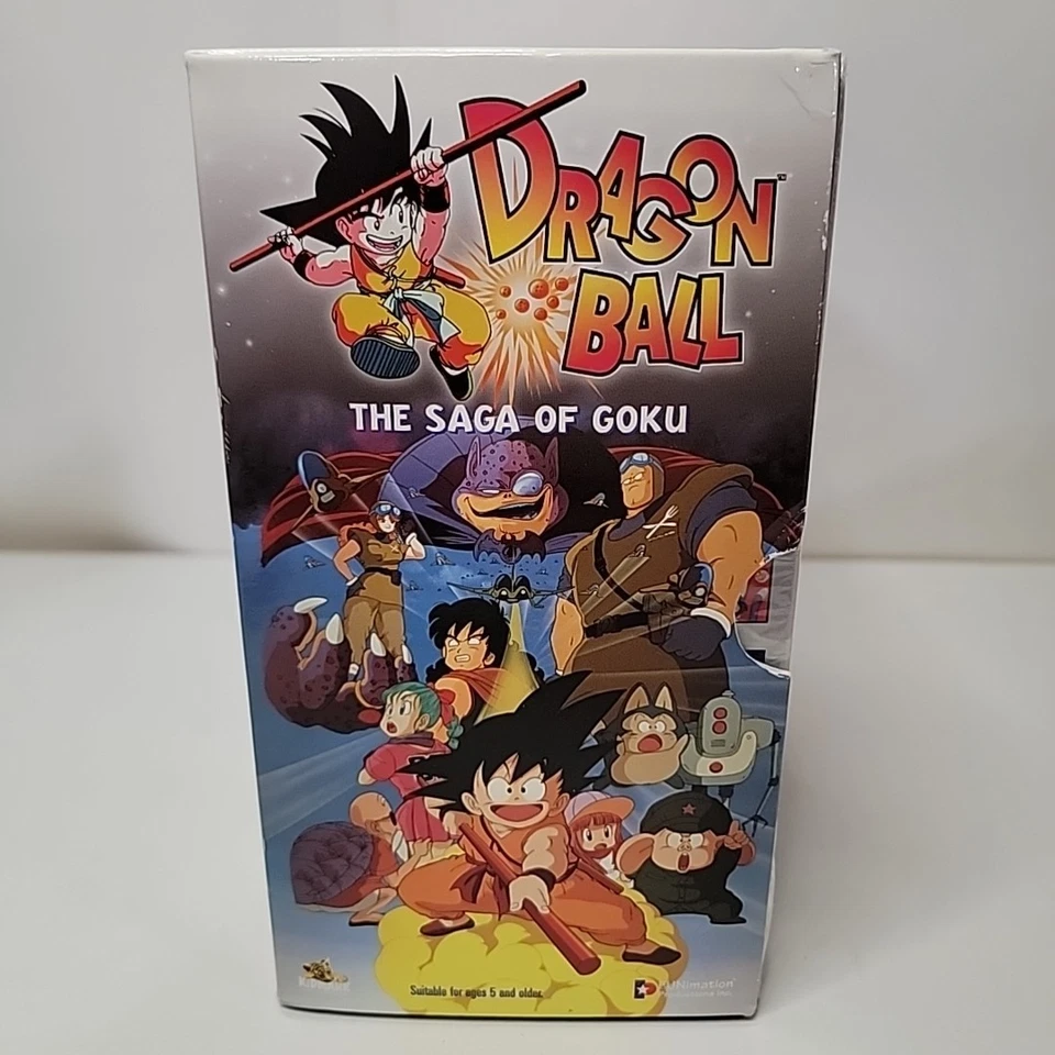 Dragon Ball The Saga of Goku Complete VHS Set - Rare- READ! - Image 4 of 4