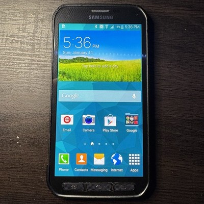 Samsung Galaxy S5 Active Unlocked Android Smartphone Used