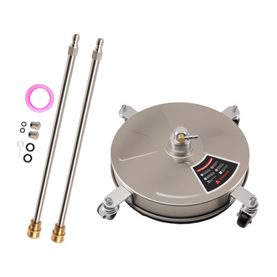 #ad #ad Heavy Duty Pressure Washer Surface Cleaner with 4 Wheels Stainless Steel 15quot; $76.15