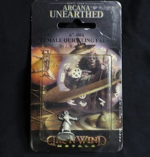 Iron Wind Metals ARCANA UNEATHED RPG Metal Miniature FEMALE QUICKENING FANE