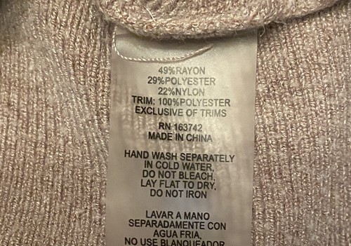 Liv Milano M Dusty Lavender Pullover Blumen Strass Perlen weich Rundhals - Bild 8 von 11