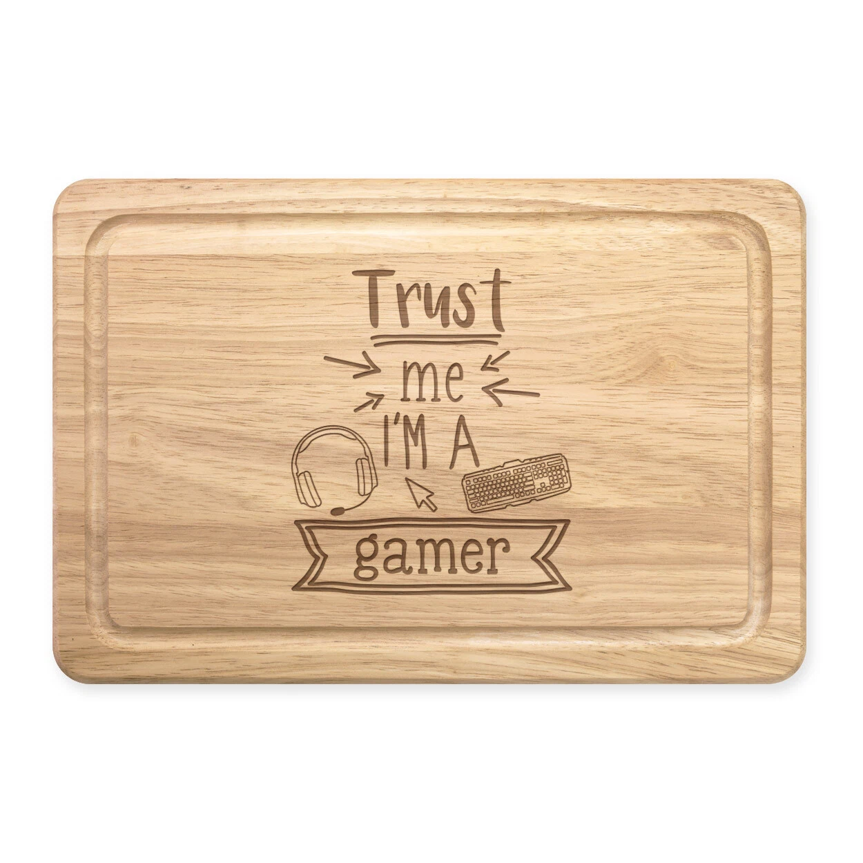Trust Me I'M A Player Rectangular Cutting Board Funny Joke Best Favourite