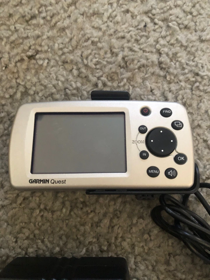 Garmin Quest CAN 210 Handheld GPS Camping Motorcycle Auto Tested Clean Fast Ship - Image 3 of 4