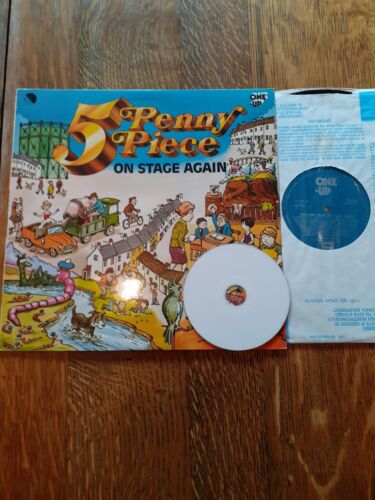 The Fivepenny Piece. On Stage Again. Free CD transcription with this LP - Imagen 1 de 3
