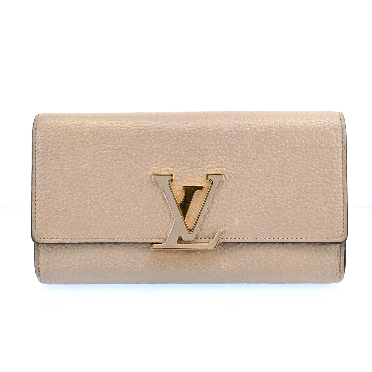 Louis Vuitton Capucines Leather Wallet