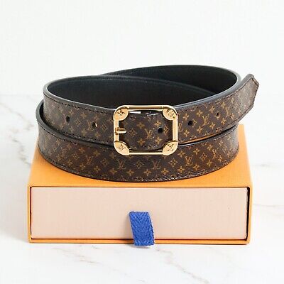 Louis Vuitton Malletier Belt Monogram 90/36 Brown With Box Louis Vuitton Malletier Belt Monogram 90/36 Brown With Box
