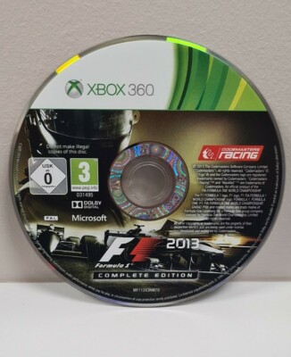 F1 2013 Formula 1 Complete Edition Xbox 360 PAL UK **DISC ...