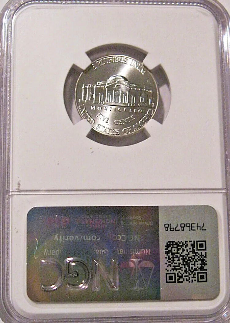 2023 D Jefferson Nickel 5c NGC MS 67 6FS Six Full Steps and