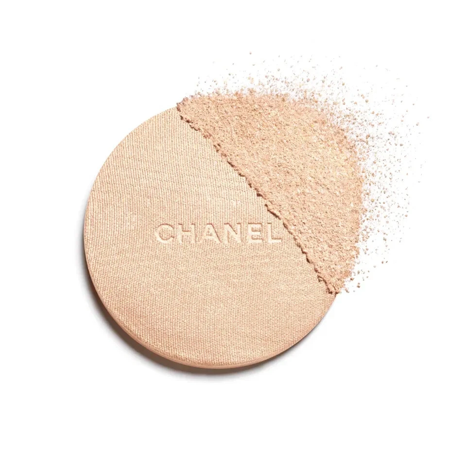 CHANEL POUDRE LUMIERE #10 IVORY GOLD ILLUMINATING HIGHLIGHTING POWDER 0.3OZ NEW - Image 4 of 4