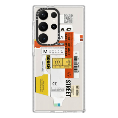 Casetify S23 Ultra - Clear /  Magnetisches / Hülle ''Shut up and take my data''