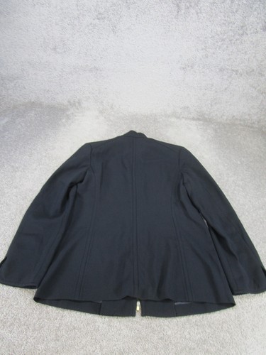 Max Mara Jacket Womens 8 Navy Blue Basic Casual - Picture 3 of 8