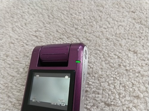 Sony Webbie HD MHS-PM1 5,0 megapixel fotocamera viola con batteria testata e funzionante - Foto 5 di 10