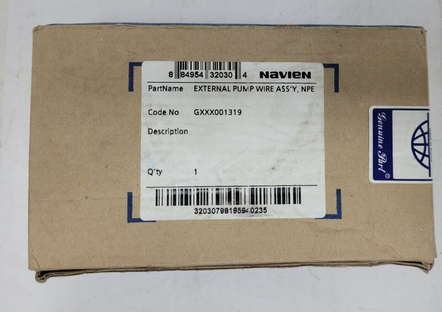 Navien NaviLink Gxxx001319 Pump Extension Wire - Box for sale online | eBay