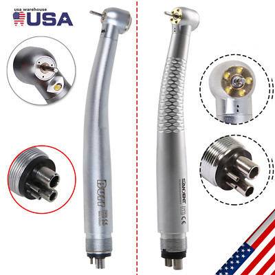 NSK Style Dental LED E-generator High Speed Handpiece 5*Bulb Fiber Optic 4H UDM