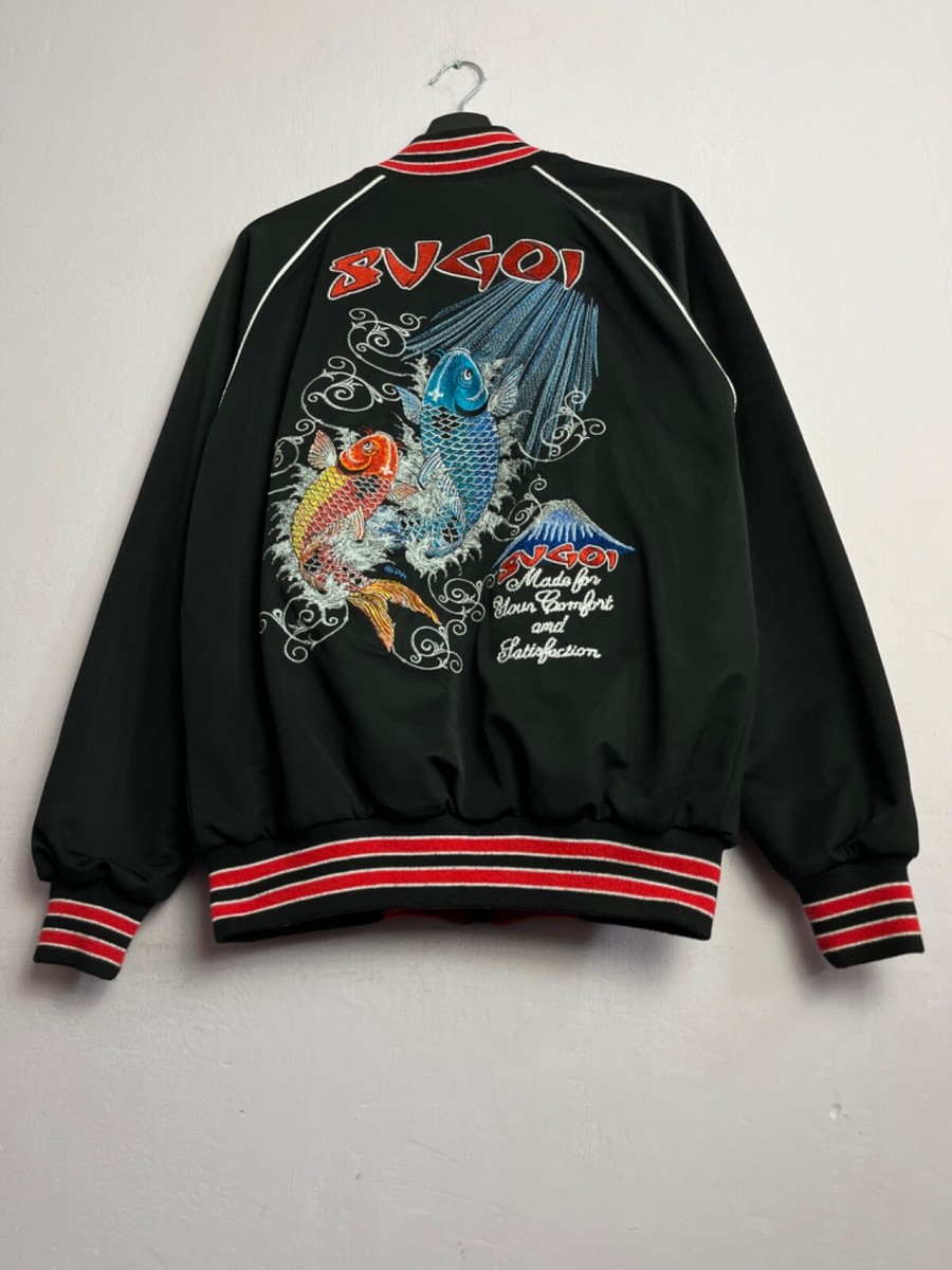 アート・デザイン・音楽 JAPANESE EMBROIDERED JACKETS VOL.1 HEYDHSDC Embroidery Bomber Jacket Coat Spring Japanese