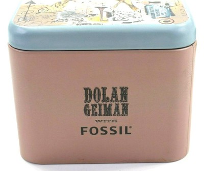 Fossil x Dolan Geiman Colorful Bird Tin 