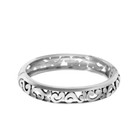 Bangle Bracelet Nwt $58 Brighton Contempo Hinged Silver