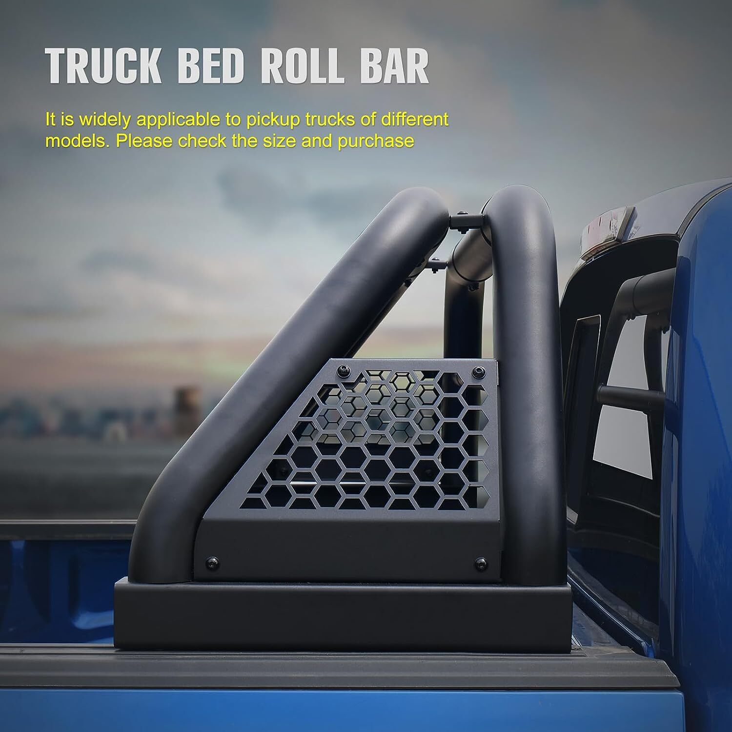 Steel Sport Textured Rack Roll Bars Trucks Universal For Silverado/ F ...