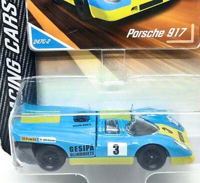 Majorette Porsche 917 KH Vintage Racing no.3 Blue 1:60 (3
