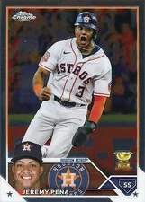 Jeremy Peña 2023 Topps Chrome #113 Houston Astros