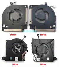 New for Dell Alienware X17 R1 CPU GPU Cooling Fans